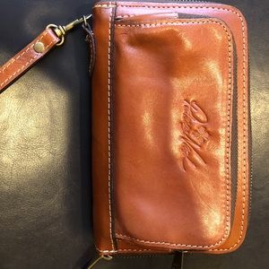 Patricia Nash Catania  Leather Wallet Wristlet